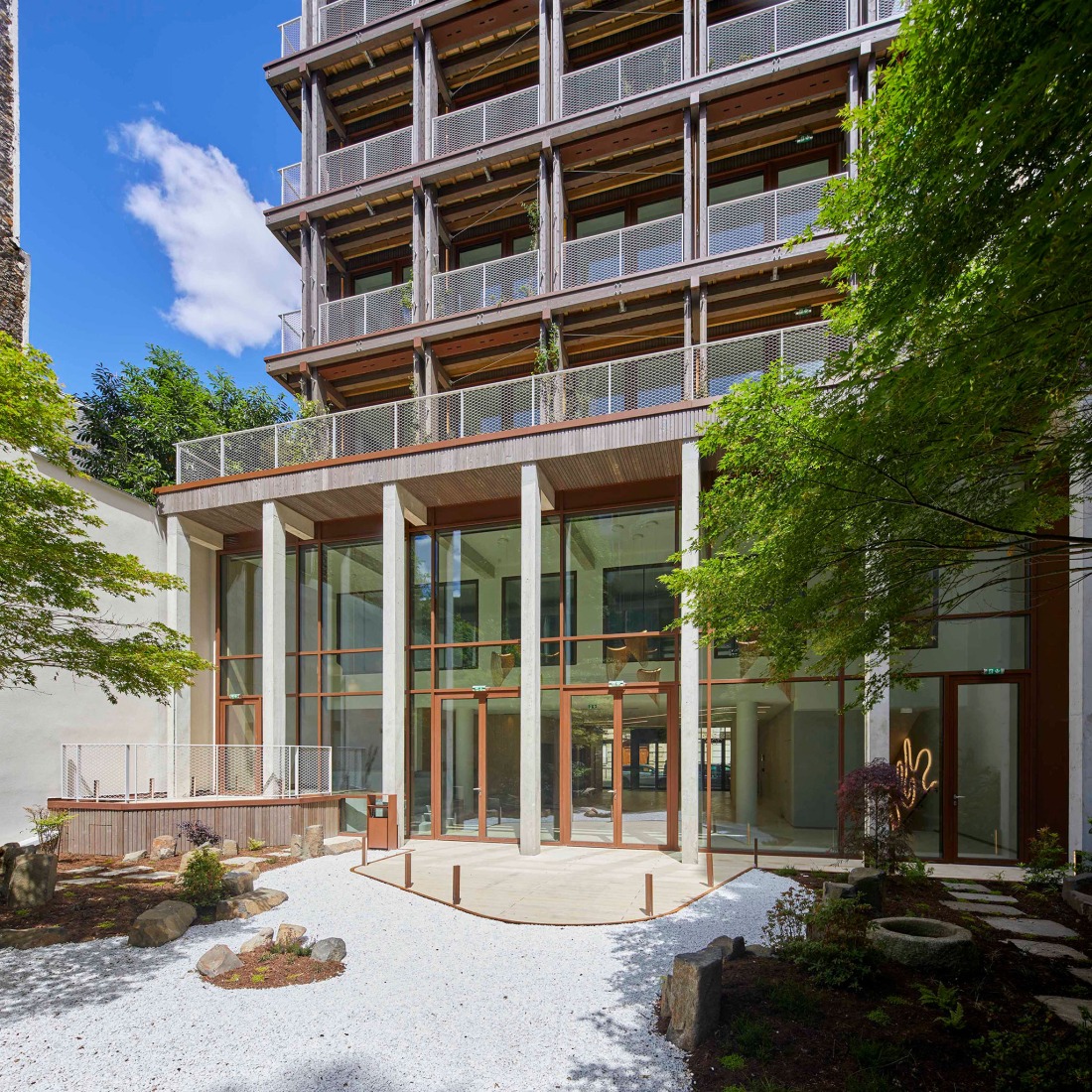 ADN por DTACC Architectes. Fotografía por Hervé Abbadie.