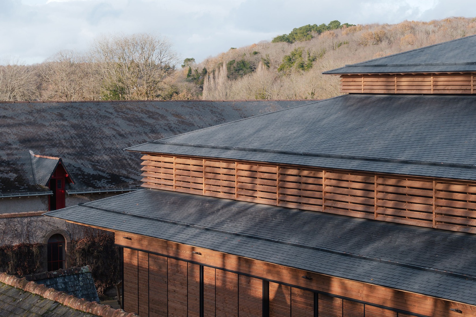 Sala Espectáculos Haras Nacional de Hennebont por K architectures. Fotografía por Yon de Poncins.