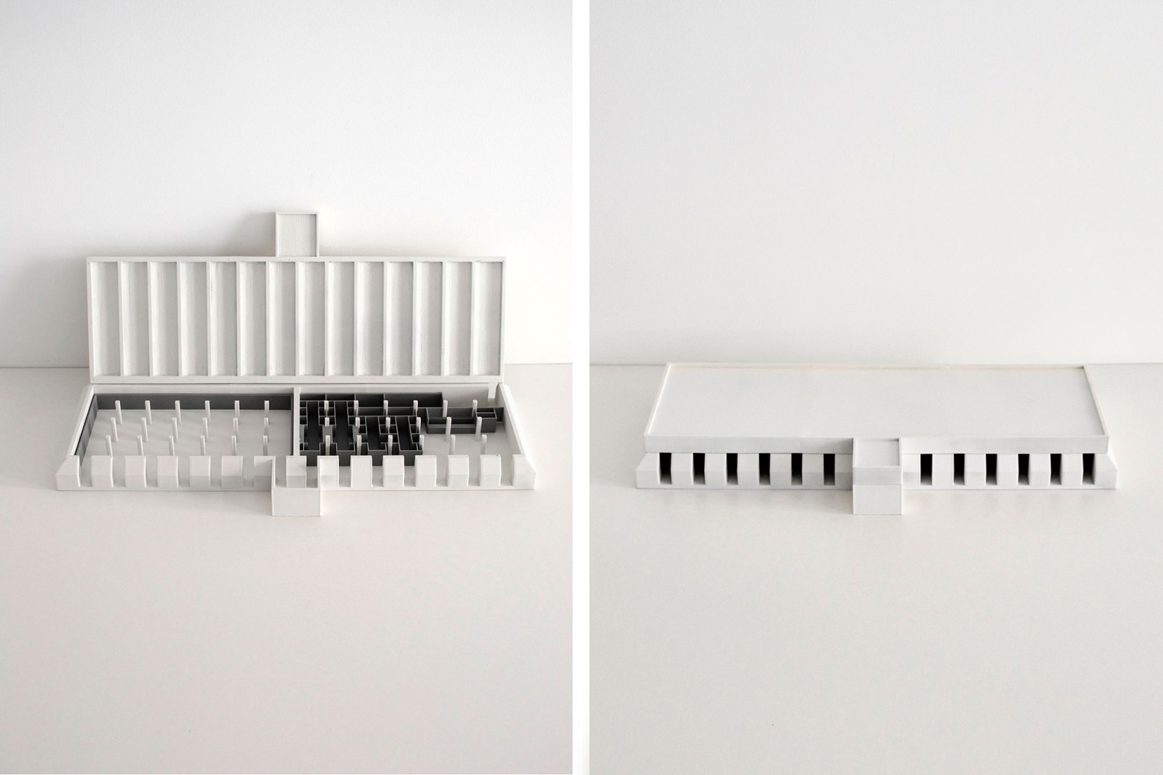 Model. Cistern Conversion into Multi-Porpuse Space by Úbeda Valero.