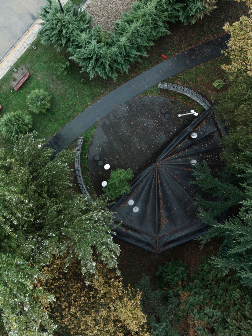 Rotation pavilion by ATA Atelier. Photograph by José Campos.