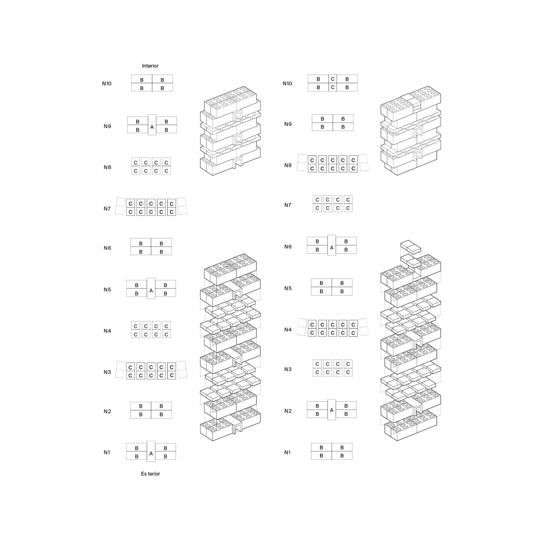 Diagram. Rotation pavilion by ATA Atelier.