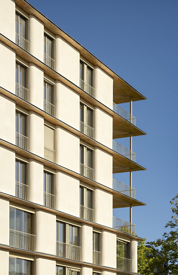 81 housing units by Atelier d’Architecture Ramdam + Palast. Photograph by Javier Callejas.