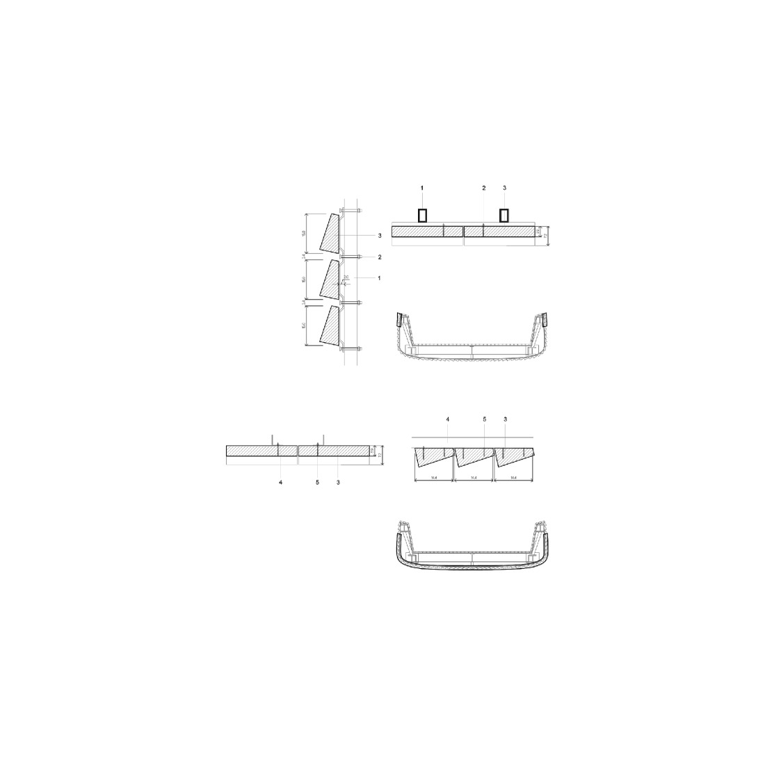 Construction details. Splavarska Lent Tabor Bridge by Burgos & Garrido.
