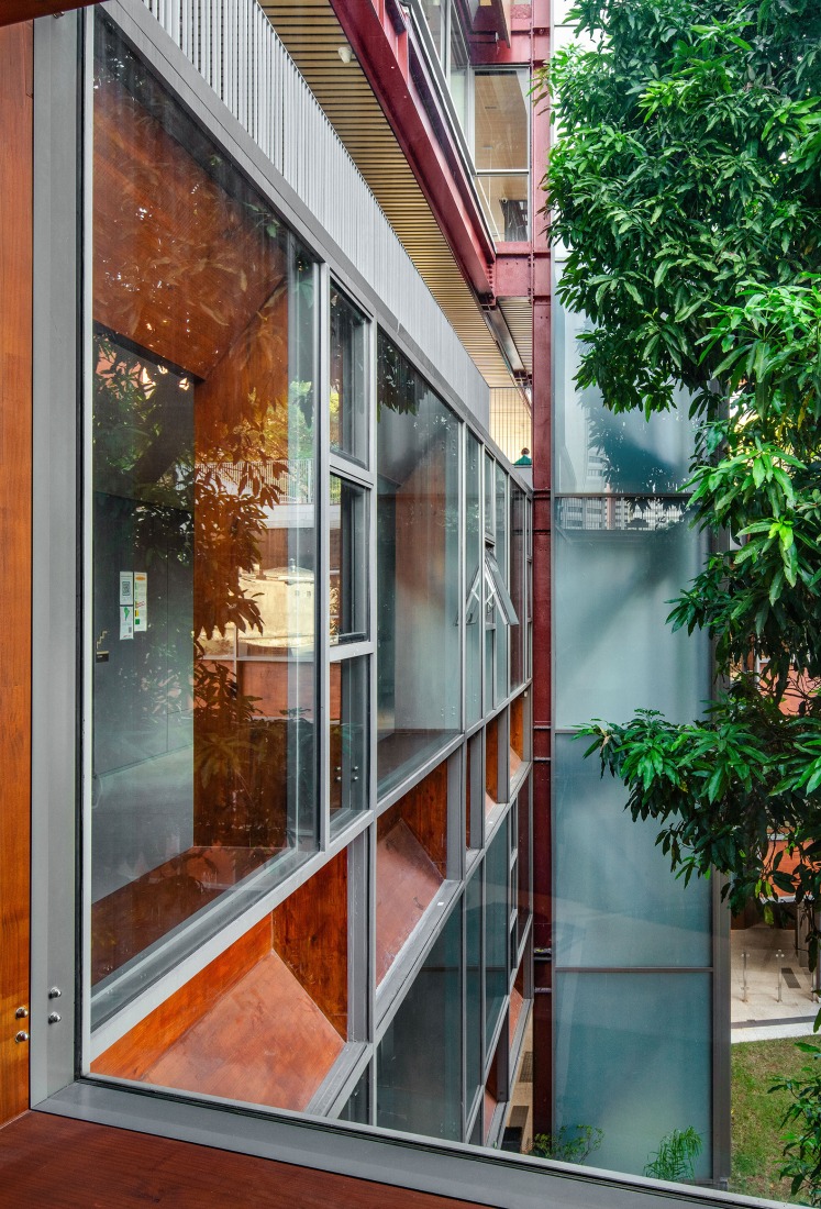 Nueva sede de la Universidad Rudolf Steiner por Biselli Katchborian. Fotografía por Nelson Kon.