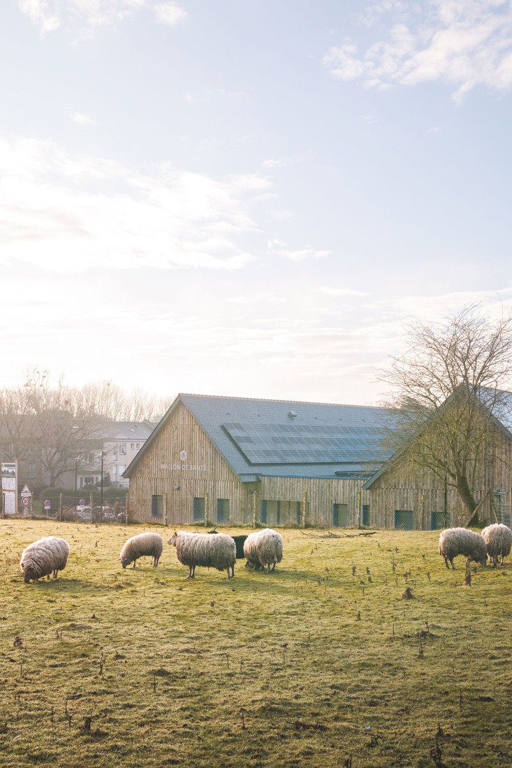Centro de salud Tremblay Val-Couesnon por Celeste. Fotografía por Eric Sueur.