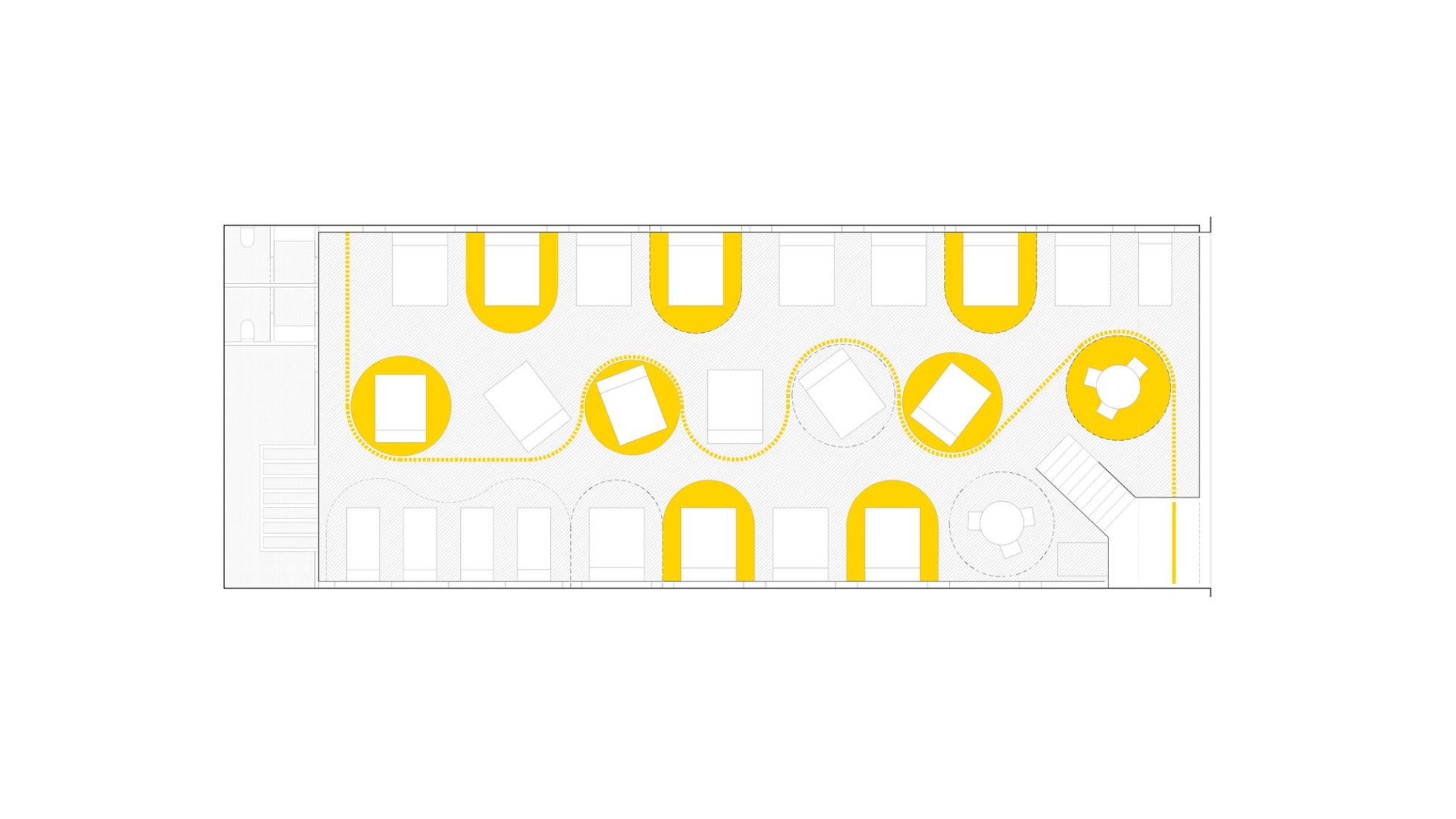 Ground floor plan. "Curtidores 32" por Jotajotamás.