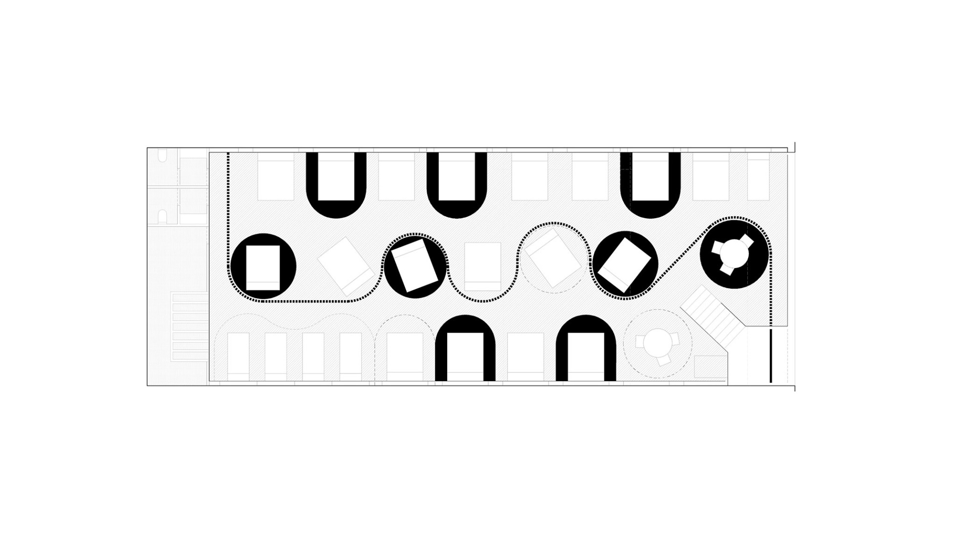 Ground floor plan. "Curtidores 32" por Jotajotamás.