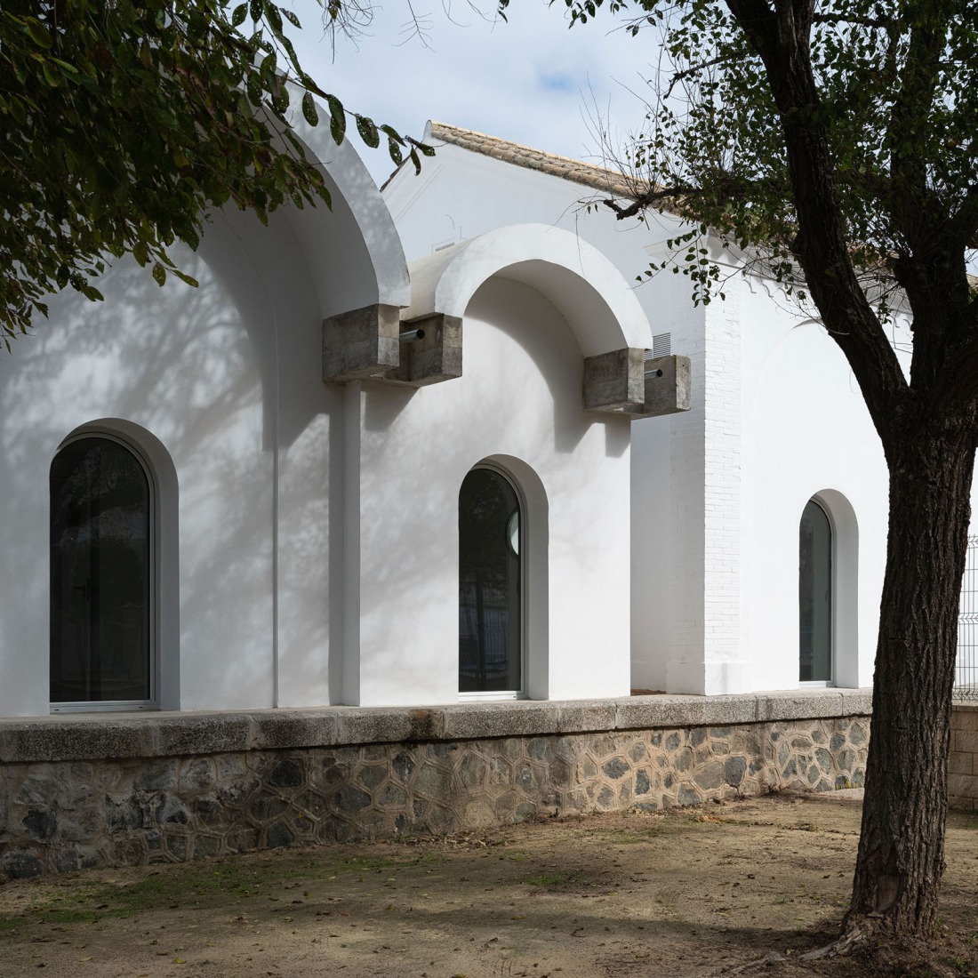 The Platform, community space and music school by Kauh. Photograph by Fernando Alda.