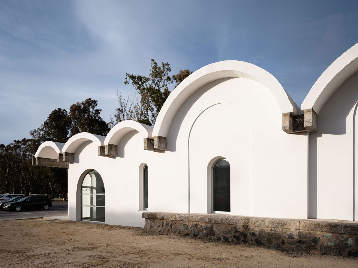 The Platform, community space and music school by Kauh. Photograph by Fernando Alda.