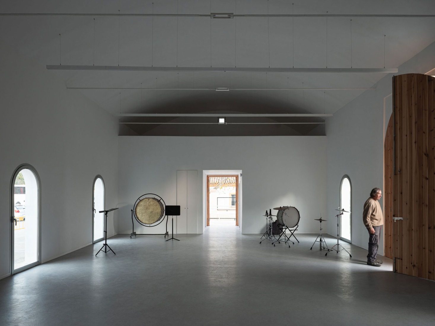 The Platform, community space and music school by Kauh. Photograph by Fernando Alda.