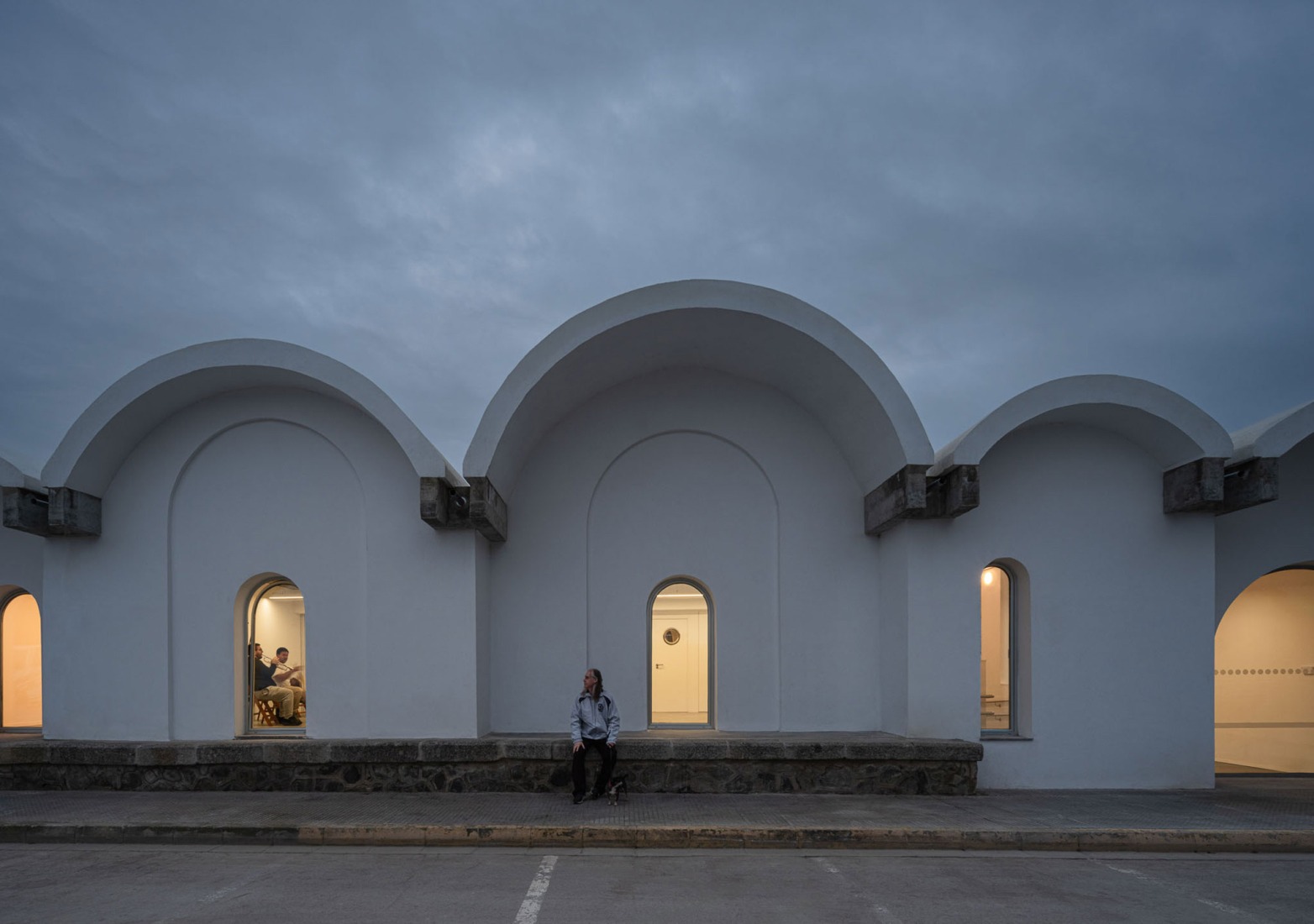 The Platform, community space and music school by Kauh. Photograph by Fernando Alda.