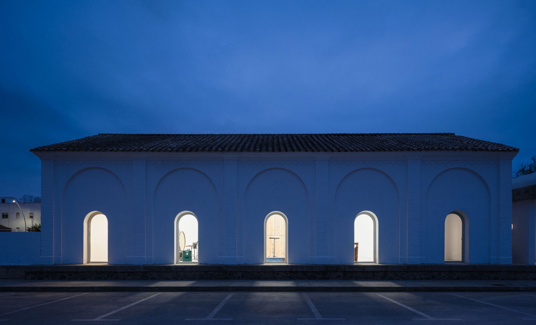 The Platform, community space and music school by Kauh. Photograph by Fernando Alda.