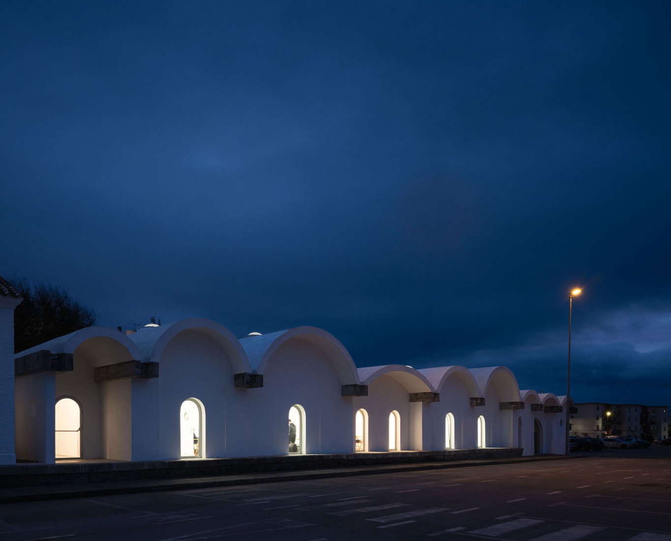 The Platform, community space and music school by Kauh. Photograph by Fernando Alda.