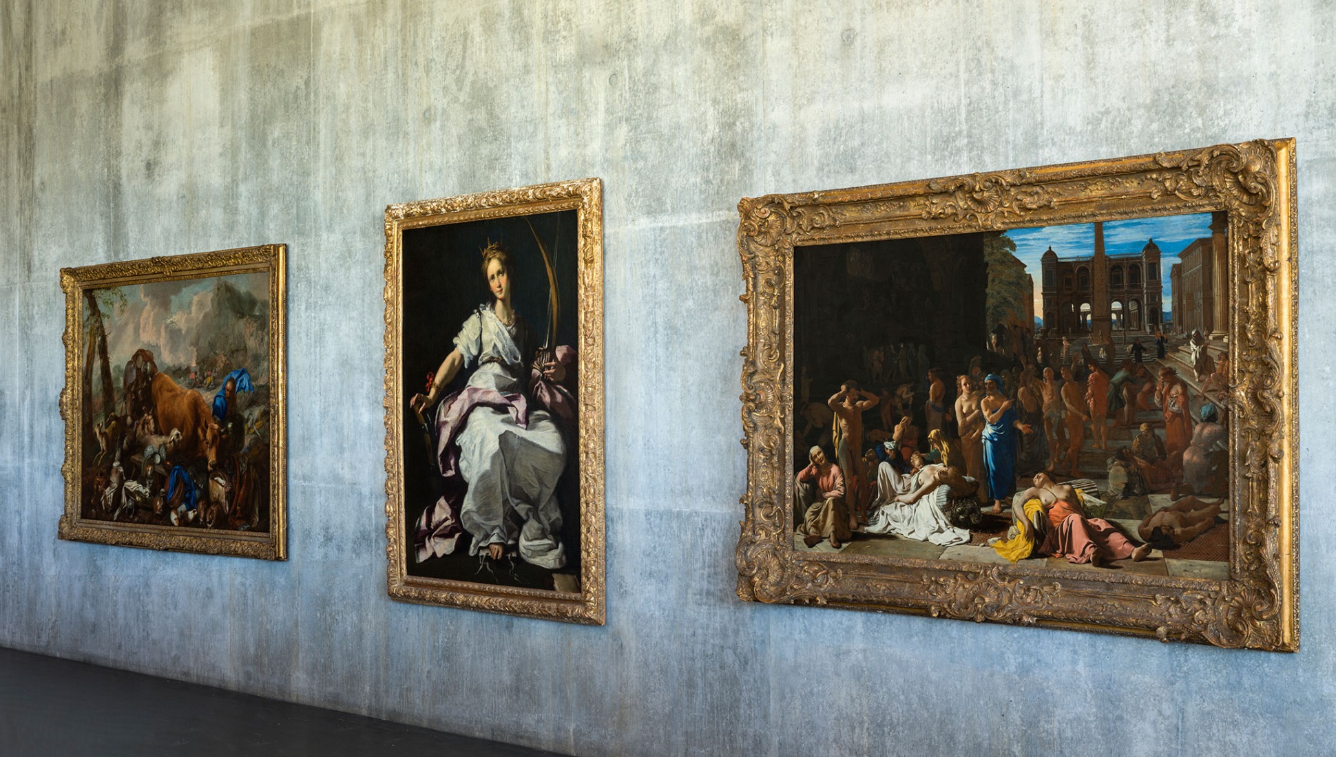 Vista de la instalación de la presentación inaugural en las Galerías David Geffen, abril de 2026. Fotografía cortesía de Museum Associates/LACMA. 