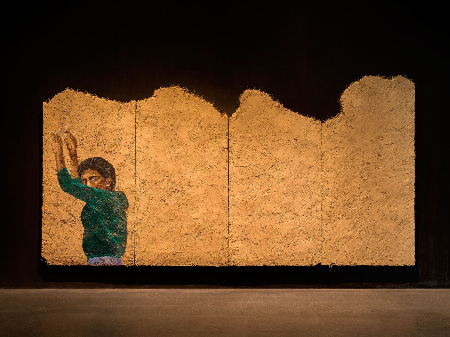 Vista de la instalación de la presentación inaugural en las Galerías David Geffen, abril de 2026. Fotografía cortesía de Museum Associates/LACMA. 