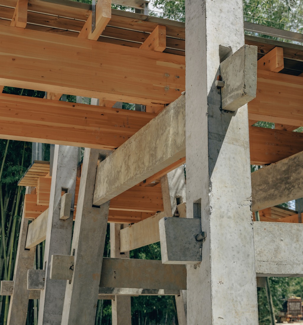 Micromuseo de puentes históricos vernáculos de Huizhou por LUO studio. Fotografía por Zhu Yumeng.