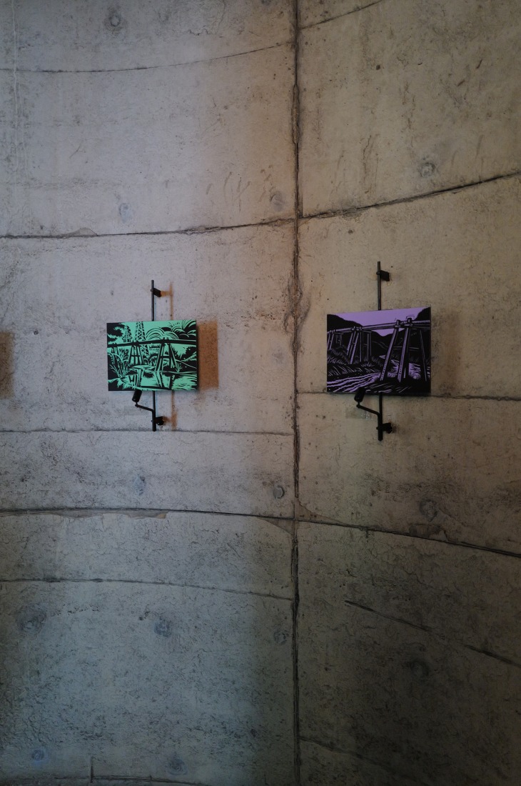 Micromuseo de puentes históricos vernáculos de Huizhou por LUO studio. Fotografía por Han Dawang.