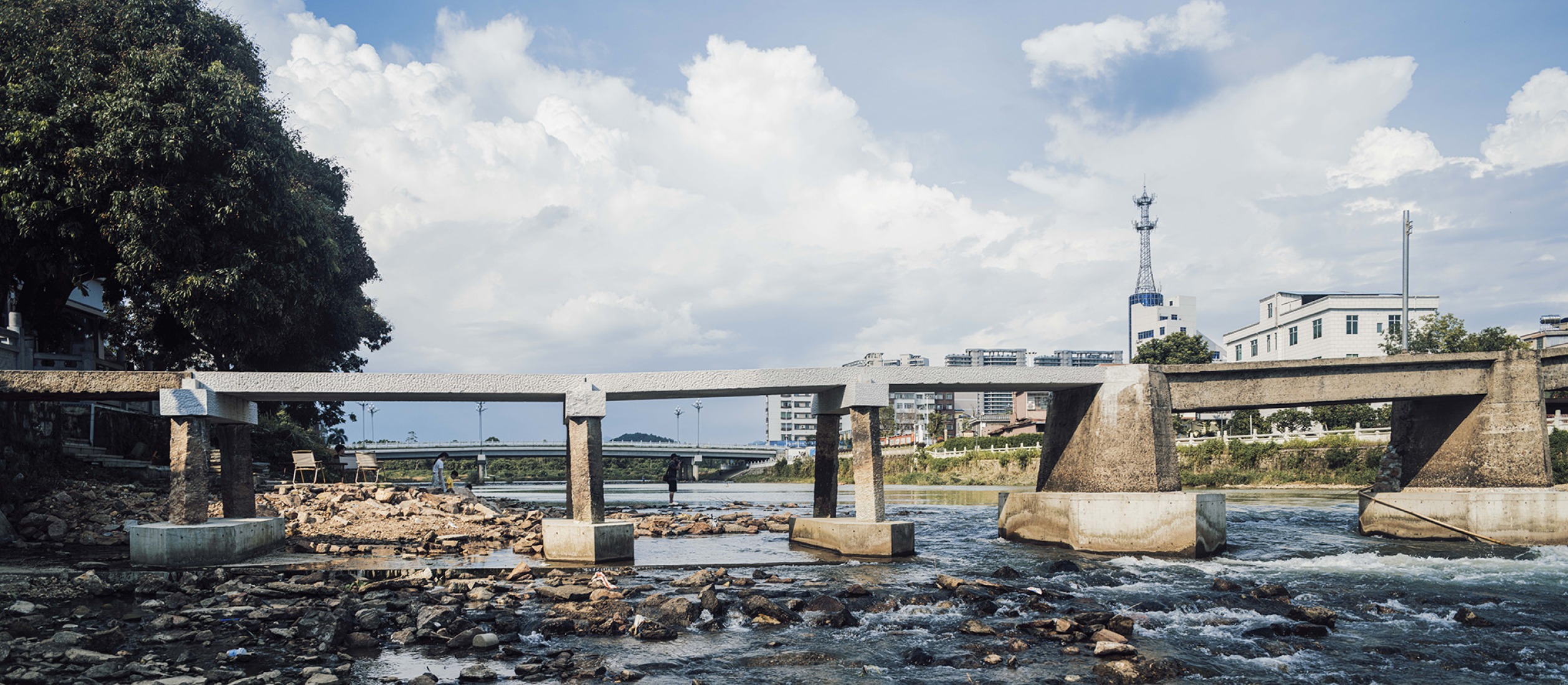 Fotos de investigación de campo. Puente de Datong en la ciudad de Yonghan. Fotografía por Cao Yutao.