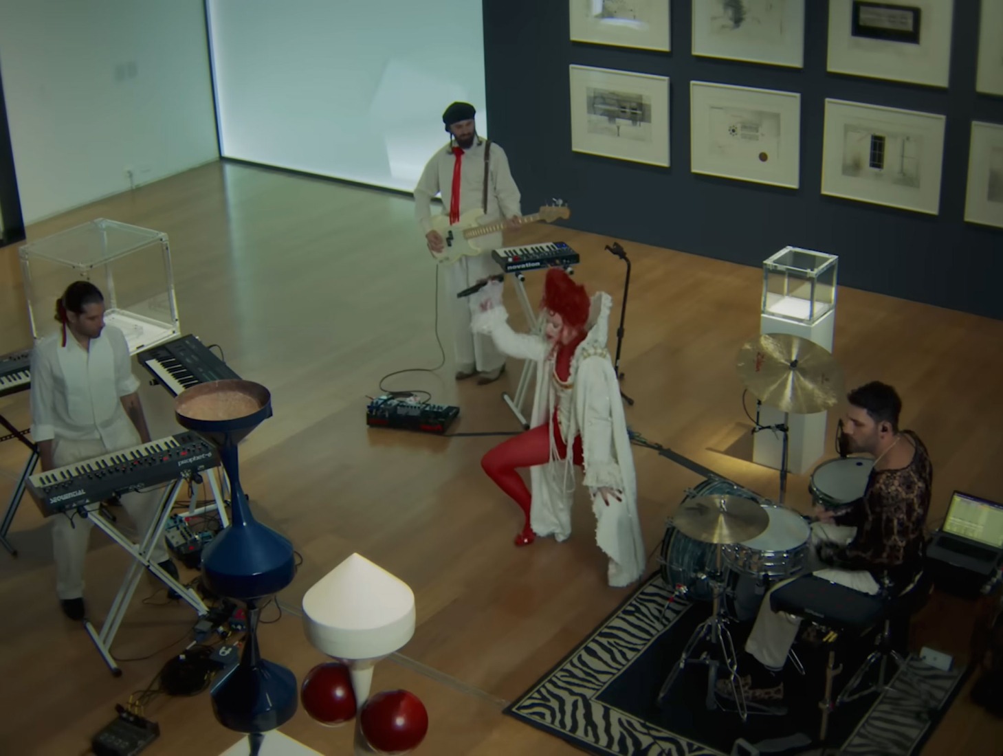 “SALA #04” by Marilina Bertoldi at MALBA - Museum of Latin American Art of Buenos Aires.