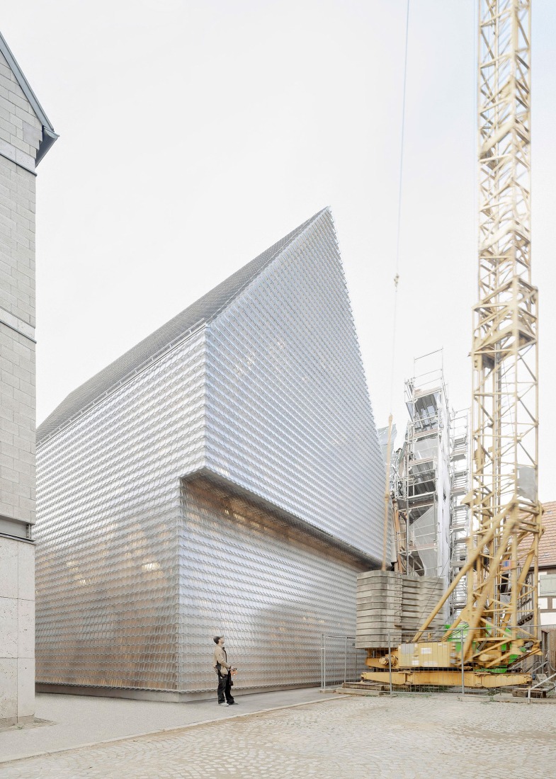 Historical Oberamteistraße Museum by wulf architekten. Photograph by Brigida Gonzalez.