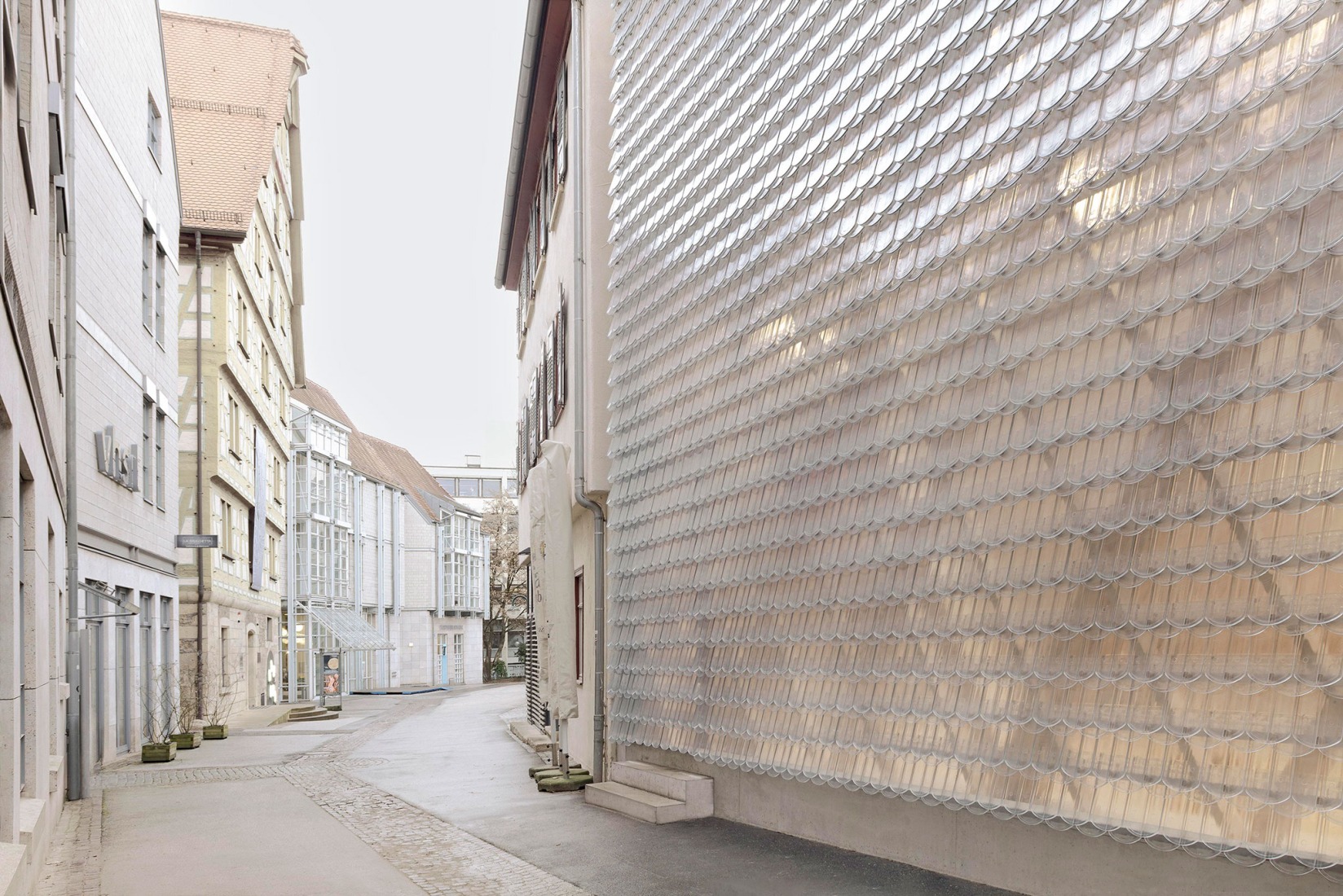 Historical Oberamteistraße Museum by wulf architekten. Photograph by Brigida Gonzalez.