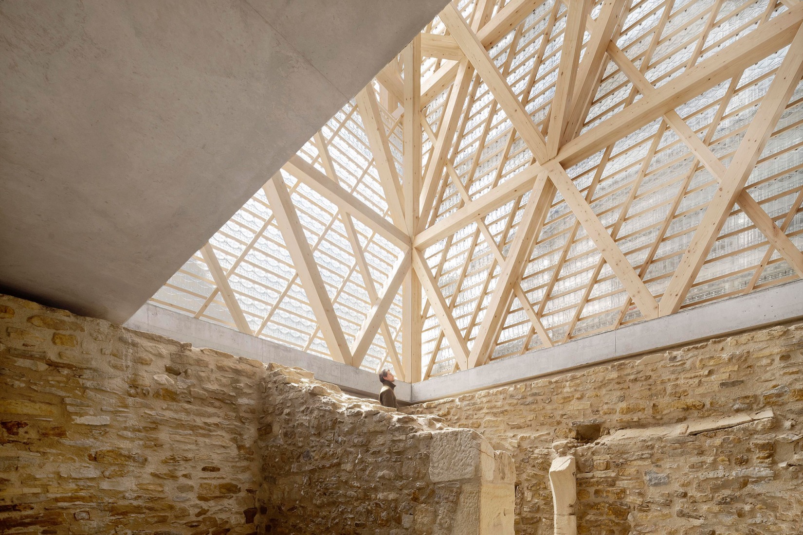 Historical Oberamteistraße Museum by wulf architekten. Photograph by Brigida Gonzalez.