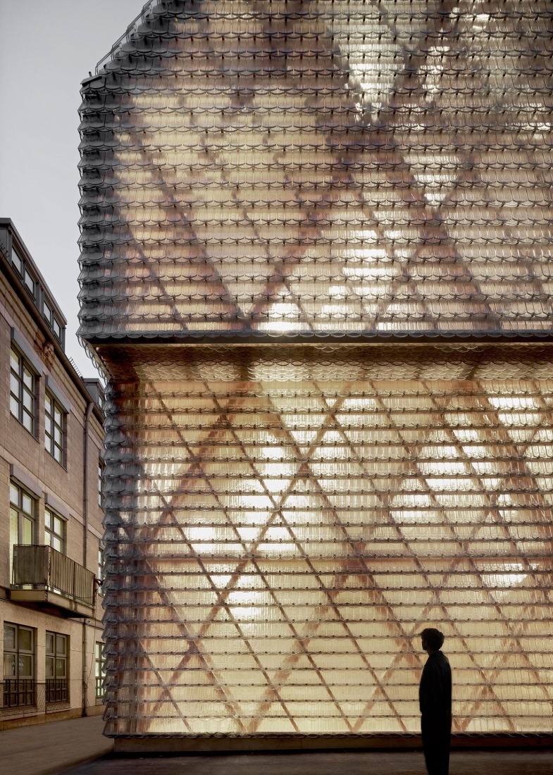 Historical Oberamteistraße Museum by wulf architekten. Photograph by Brigida Gonzalez.