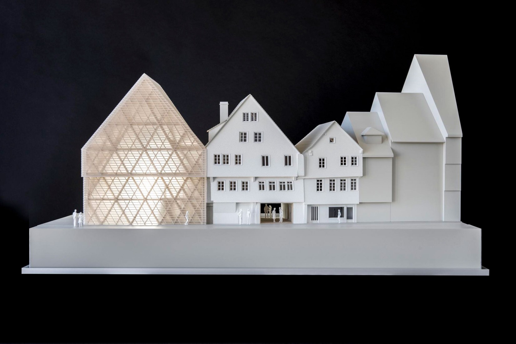 Model. Historical Oberamteistraße Museum by wulf architekten.