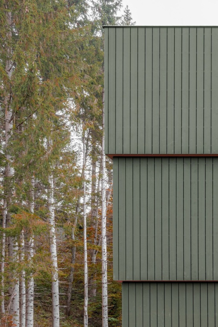 Educational Center Kössen by Pedevilla architects. Photograph by Gustav Willeit.