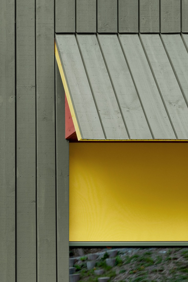 Educational Center Kössen by Pedevilla architects. Photograph by Gustav Willeit.