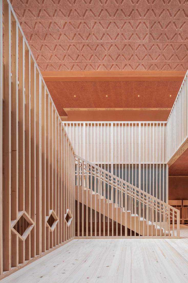 Educational Center Kössen by Pedevilla architects. Photograph by Gustav Willeit.