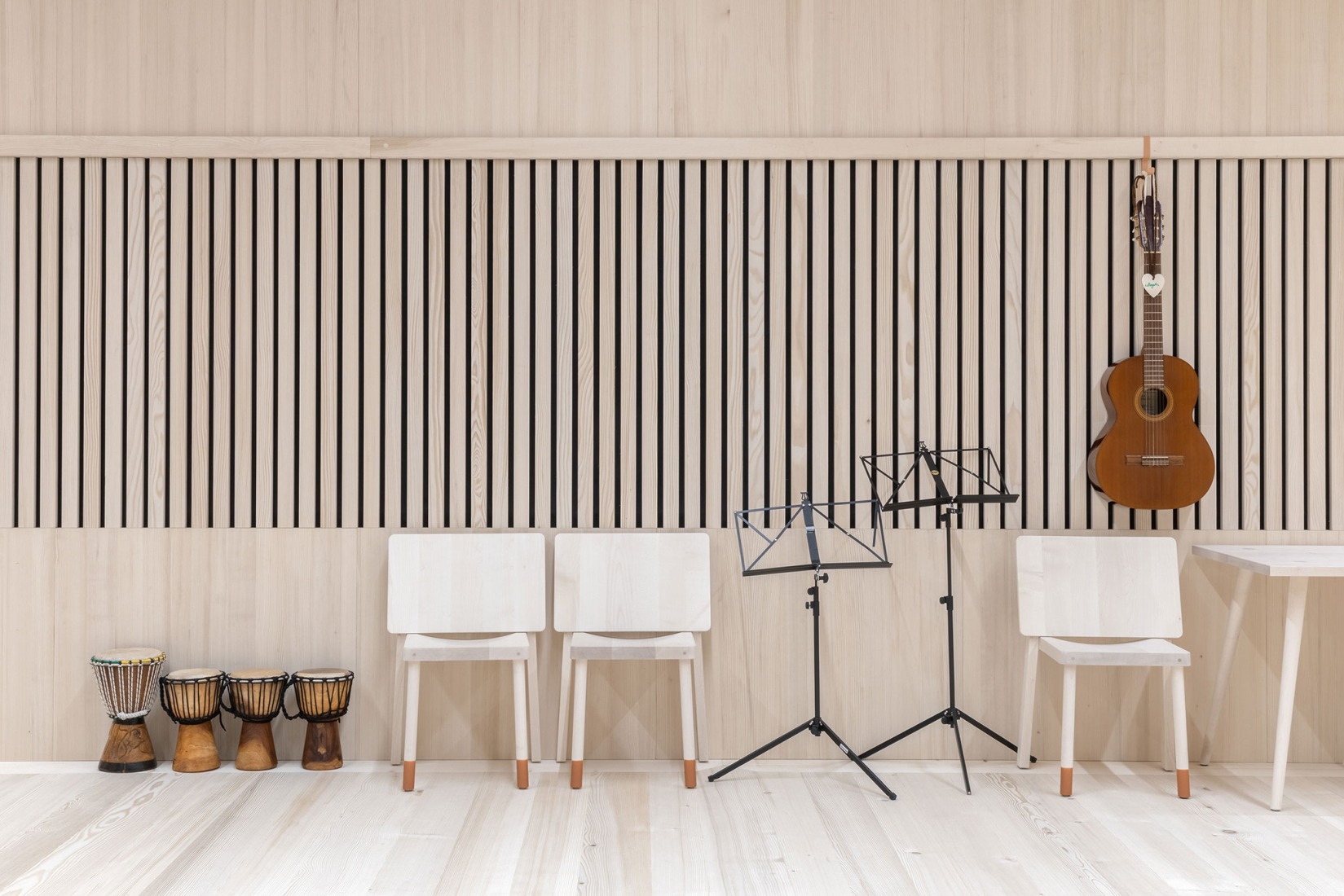 Educational Center Kössen by Pedevilla architects. Photograph by Gustav Willeit.