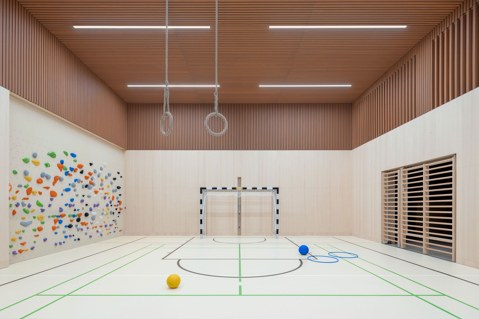 Educational Center Kössen by Pedevilla architects. Photograph by Gustav Willeit.