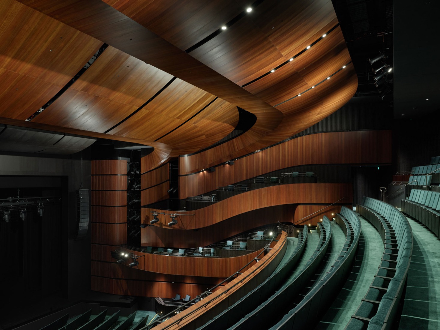 QPAC Glasshouse Theatre por Snøhetta y Blight Rayner Architecture. Fotografía por Christopher Frederick Jones.