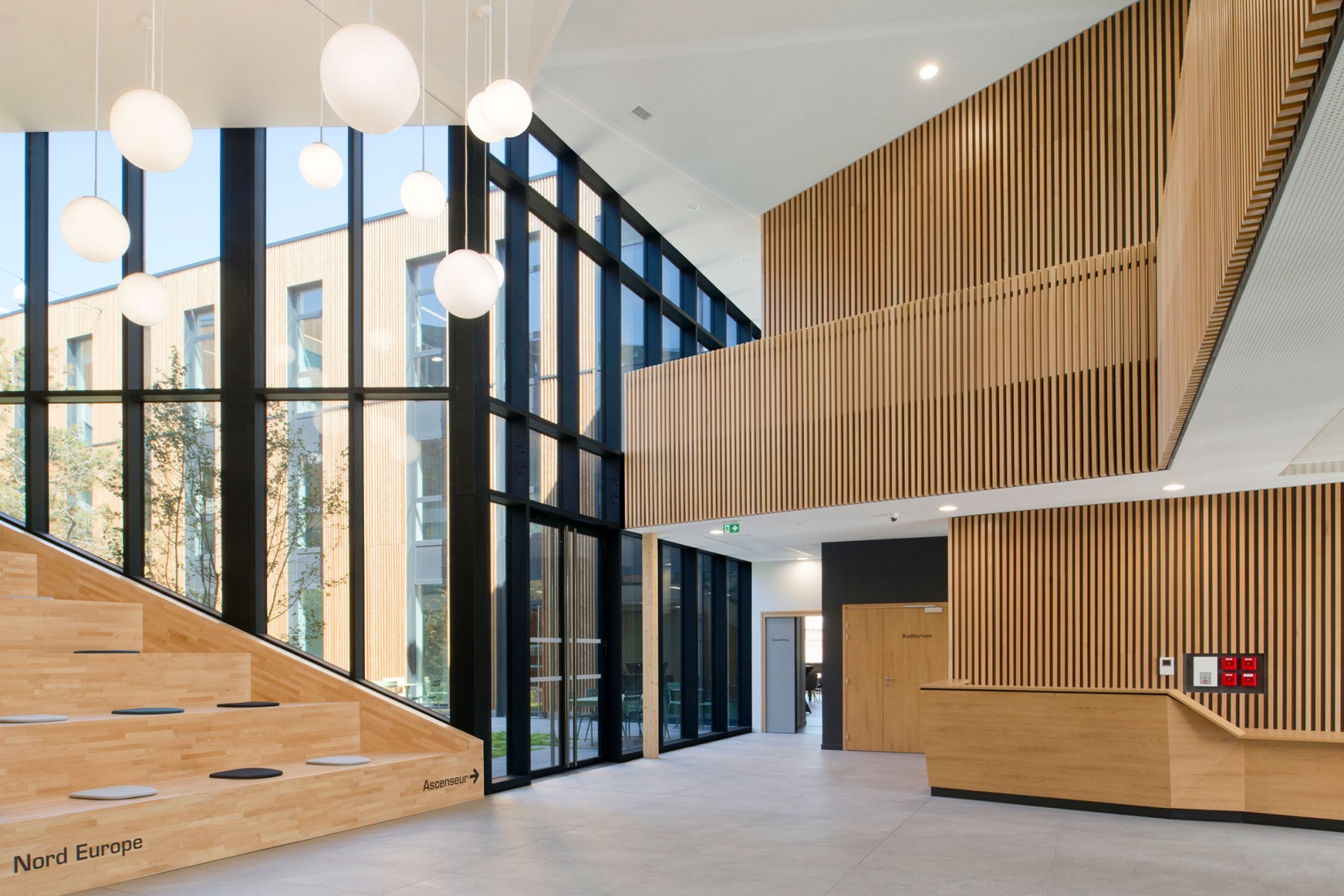 Ecosystème D por Snøhetta. Fotografía por Nicolas Fussler.