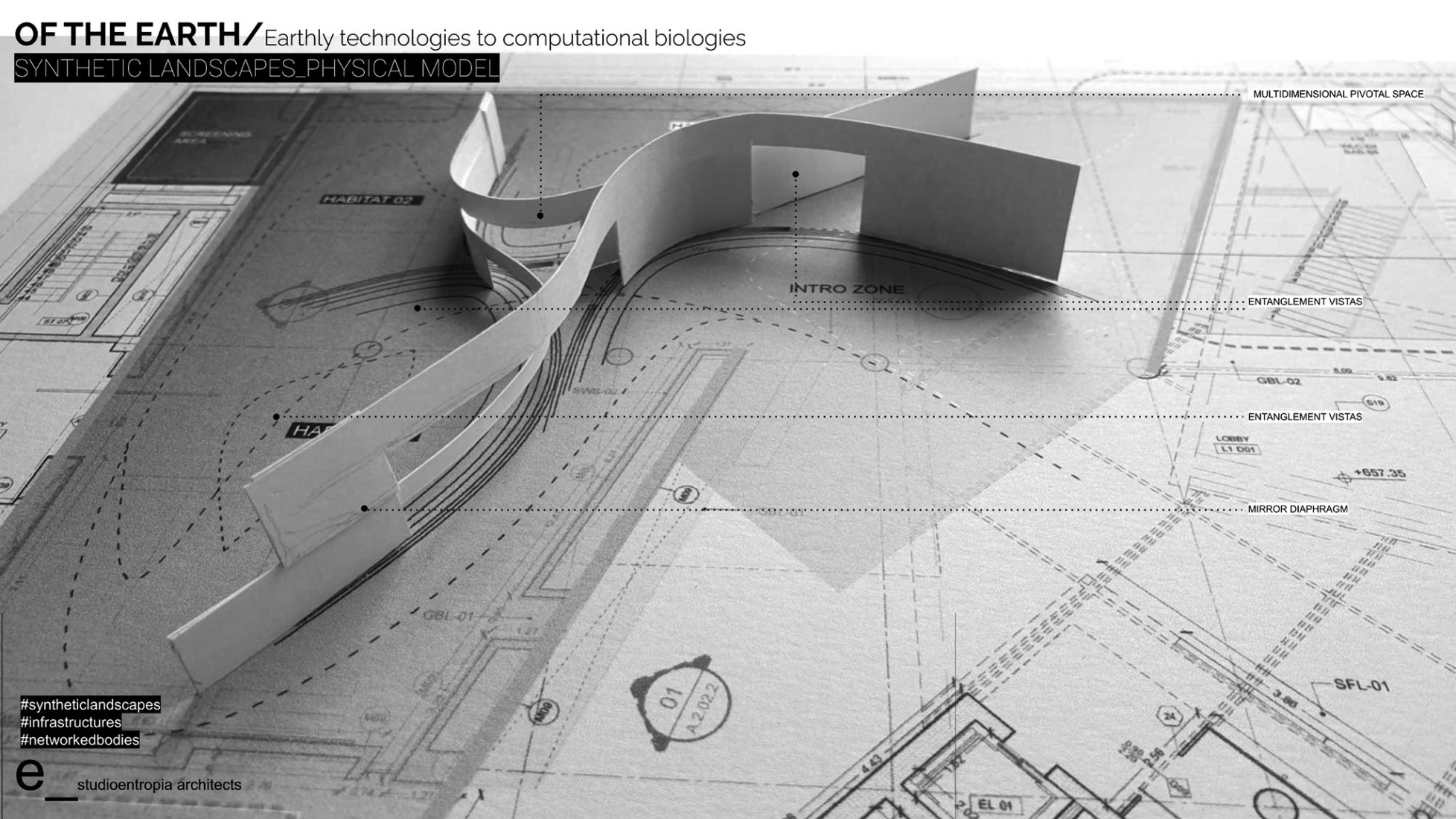 Model. "Of The Earth" Exhibition by studioentropia.