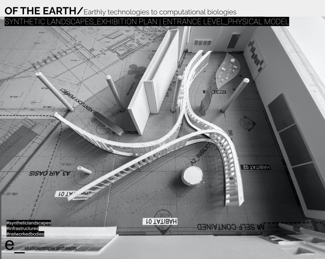 Model. "Of The Earth" Exhibition by studioentropia.