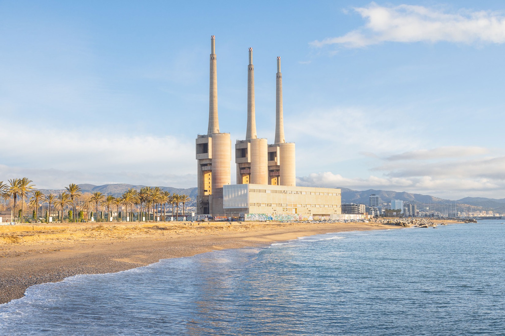 Three Chimneys. "Becoming. Architectures for a Planet in Transition." UIA World Congress of Architects 2026 Barcelona. Photograph by Arnau Rovira.