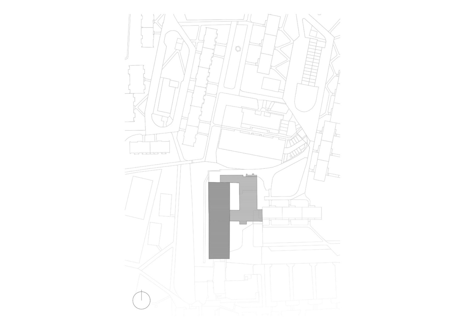 Site plan. "Kosmalt" by Atrium Architekti.