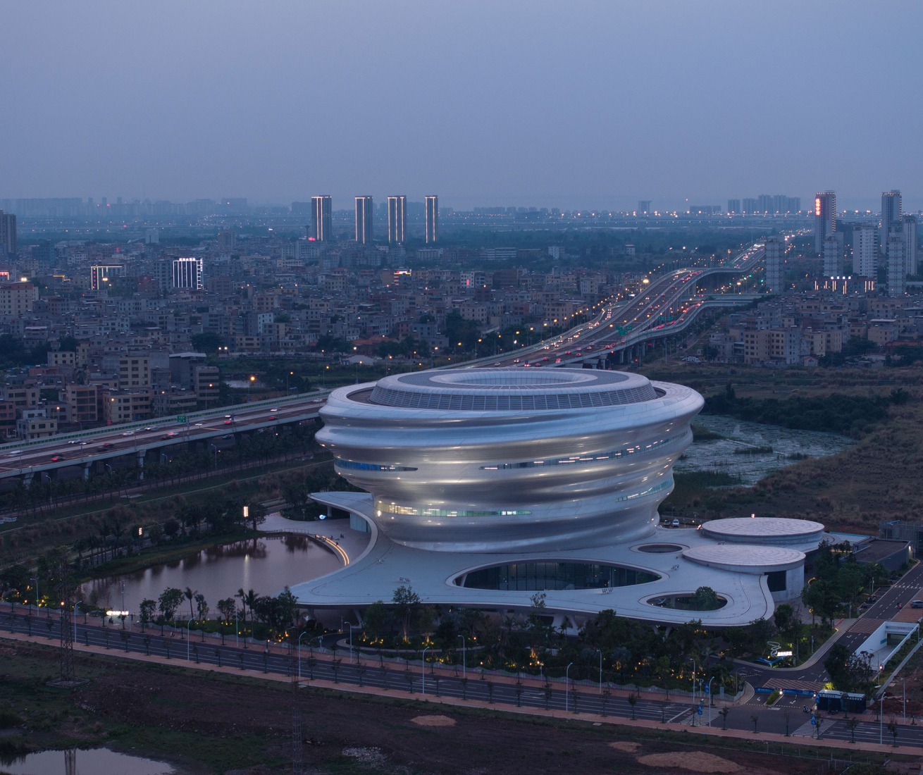Hainan Science Museum by MAD. Photograph by Arch-Exist. 