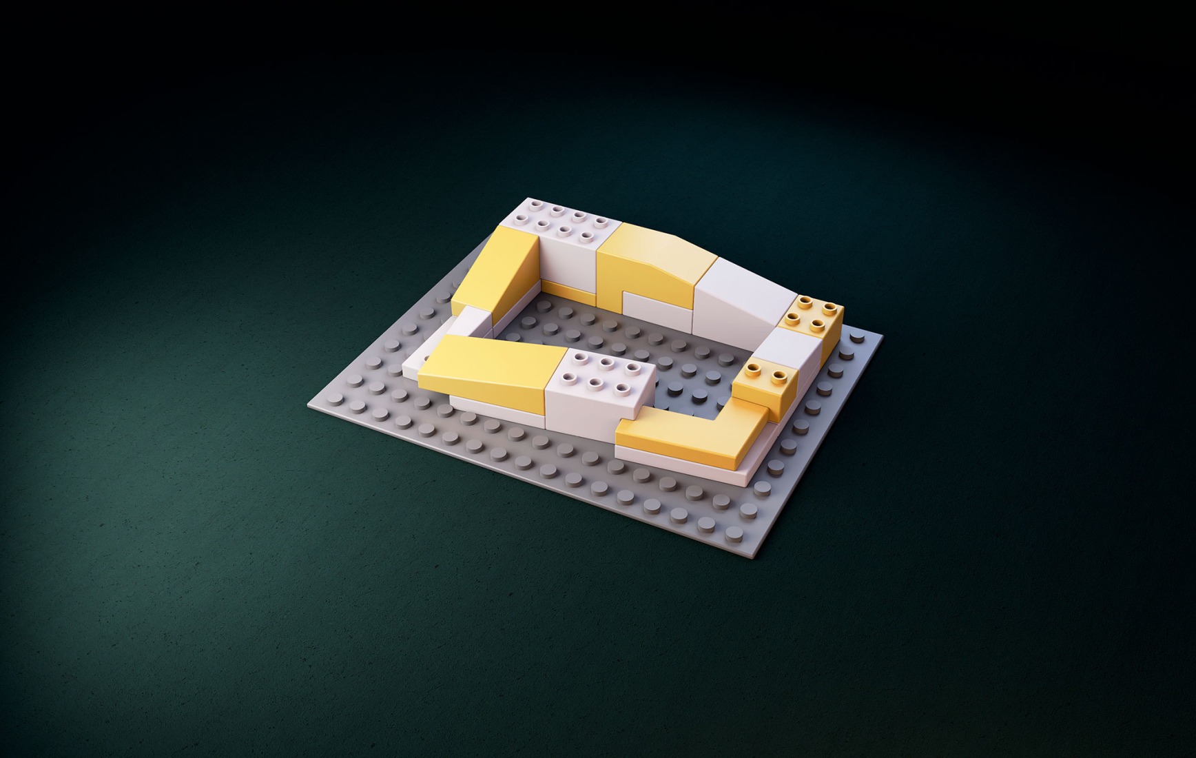 Maqueta. Guardería Block por SoBA.