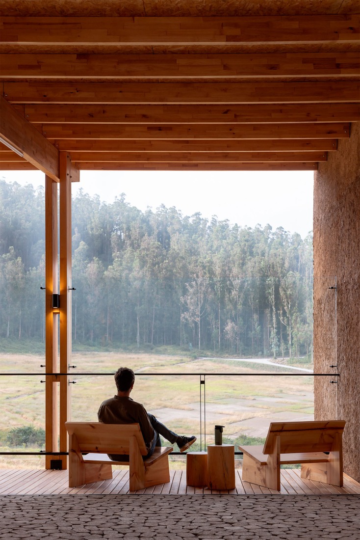 Pamba Bike Refuge by URLO Studio. Photograph by JAG Studio.