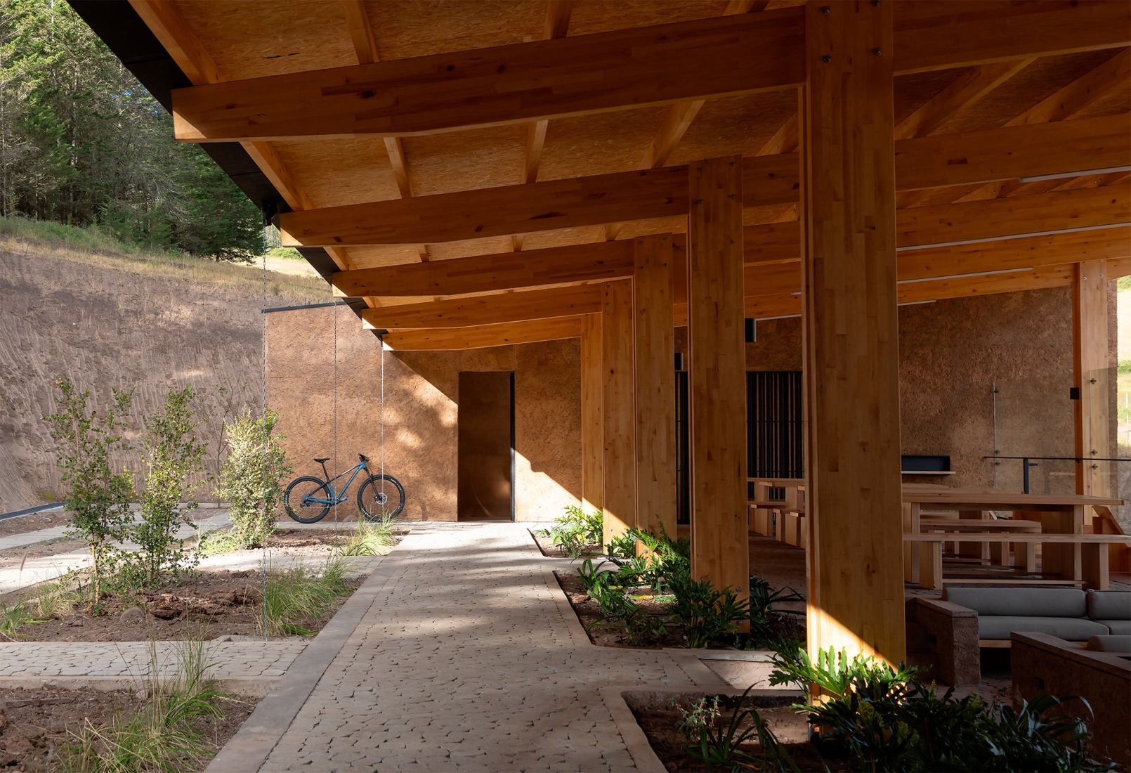 Pamba Bike Refuge by URLO Studio. Photograph by JAG Studio.
