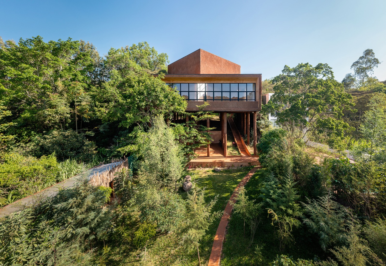 Kaloki Nyamai Studio by Adjaye Associates. Photograph by Mutahi Chiira.