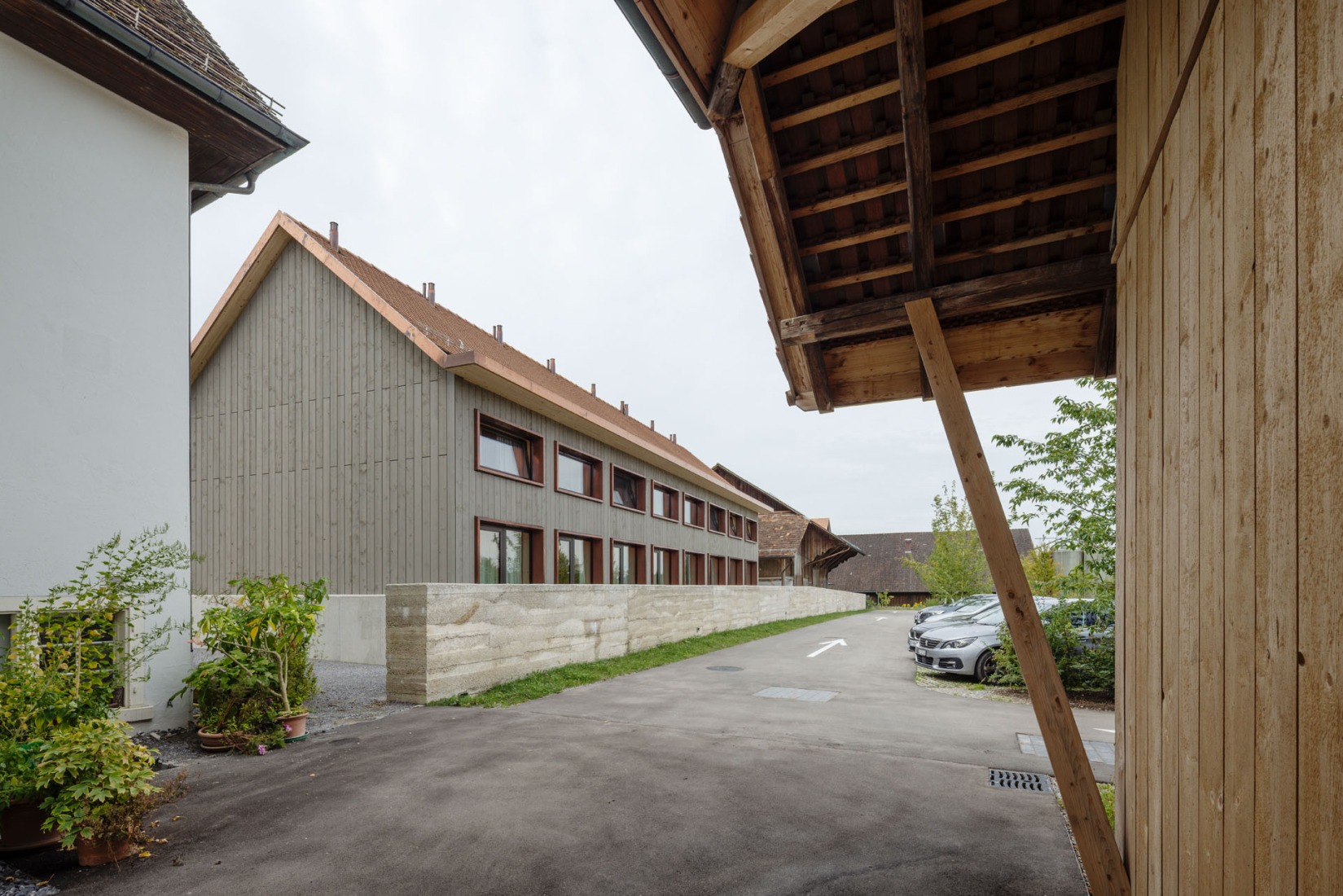 Casas pequeñas Kappel am Albis por Atelier Kempe Thill. Fotografía por Ulrich Schwarz.