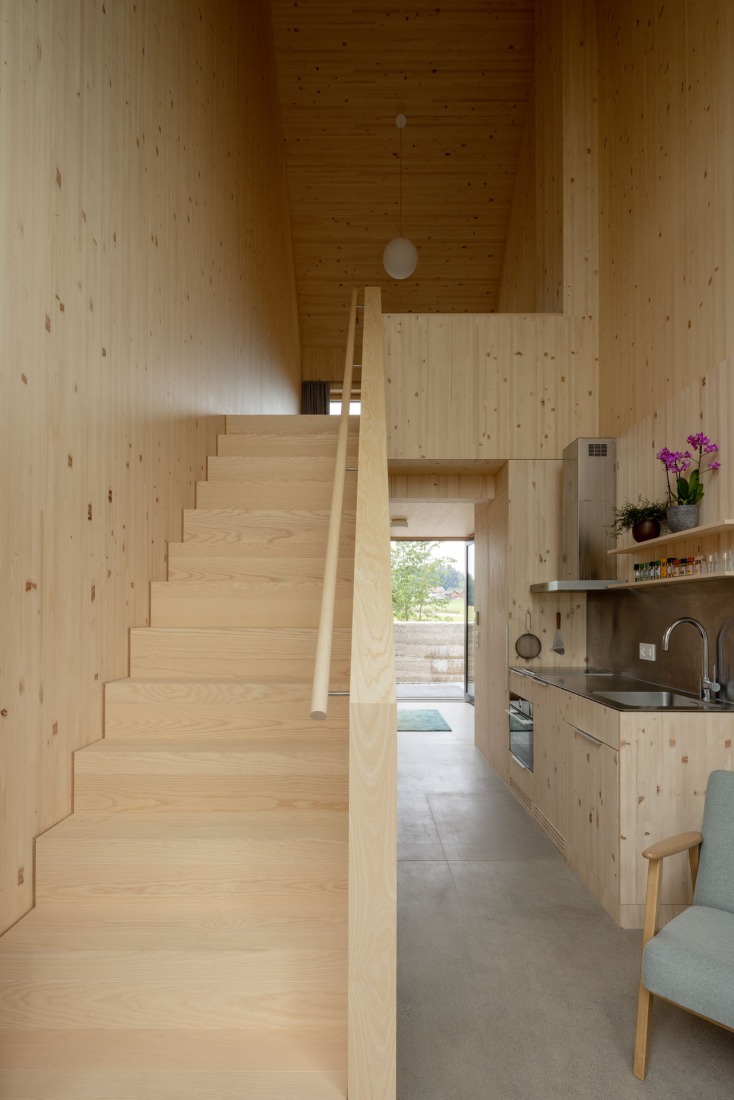 Casas pequeñas Kappel am Albis por Atelier Kempe Thill. Fotografía por Ulrich Schwarz.
