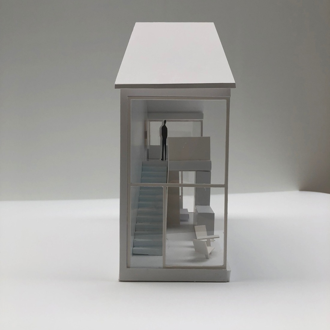 Maqueta. Casas pequeñas Kappel am Albis por Atelier Kempe Thill.