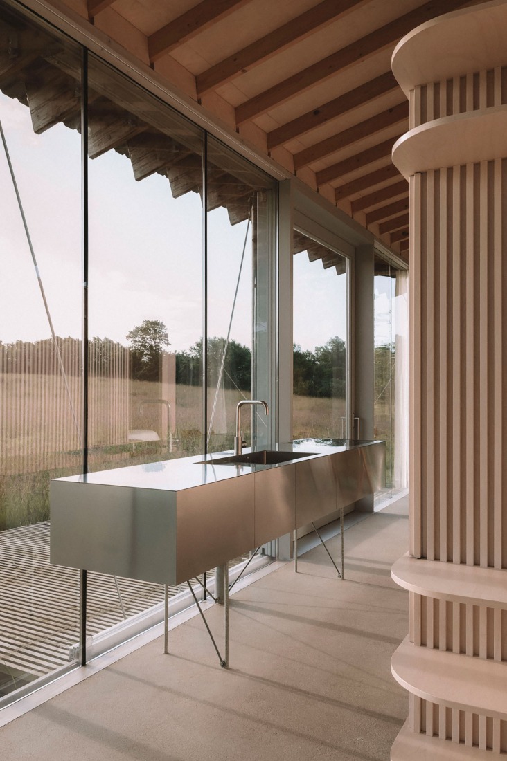 Holiday house Hof Ahmen by Atelier Sunder-Plassmann. Photograph by Clemens Poloczek.