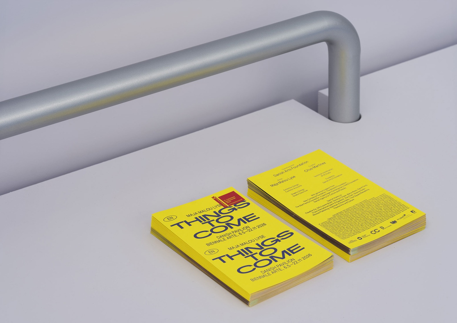 "Things to Come." Danish Pavilion at the Venice Art Biennale by Maja Malou Lyse and Common Accounts.