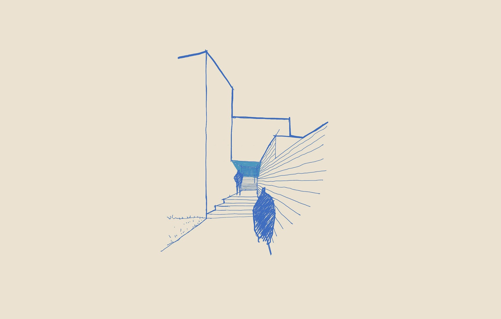 Sketch. MG Houses by delaVegaCanolasso.